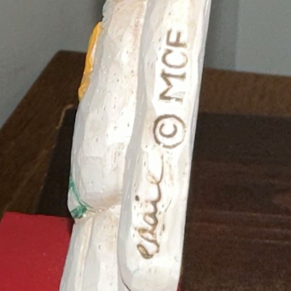 Vintage Christmas Stocking Holder Midwest of Cannon Falls ANGEL - Picture 10 of 13